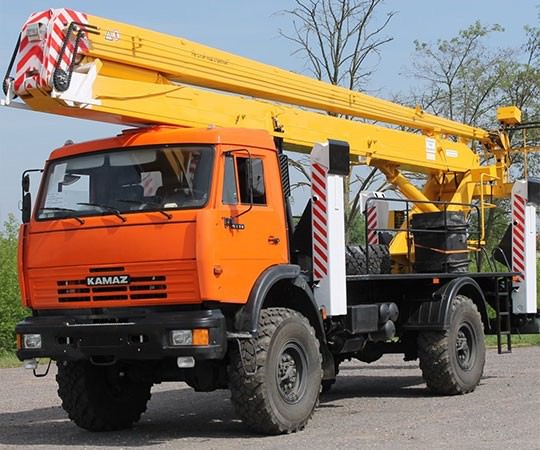 Аренда автовышки в Майкопе и  Республике Адыгея